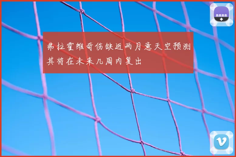 弗拉霍维奇伤缺近两月意天空预测其将在未来几周内复出