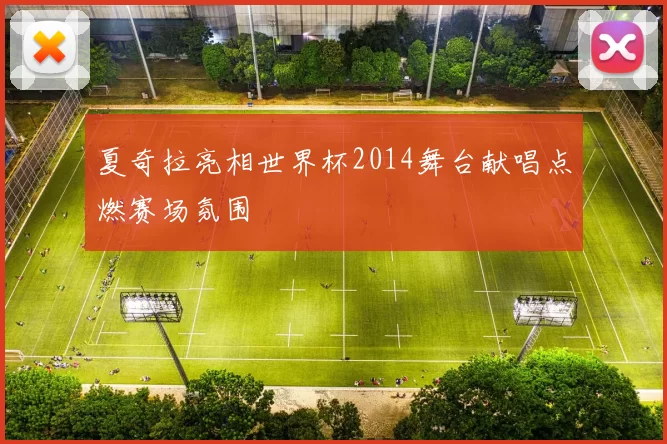 夏奇拉亮相世界杯2014舞台献唱点燃赛场氛围