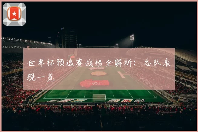 世界杯预选赛战绩全解析：各队表现一览