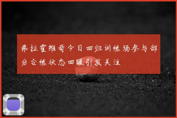 弗拉霍维奇今日回归训练场参与部分合练状态回暖引发关注